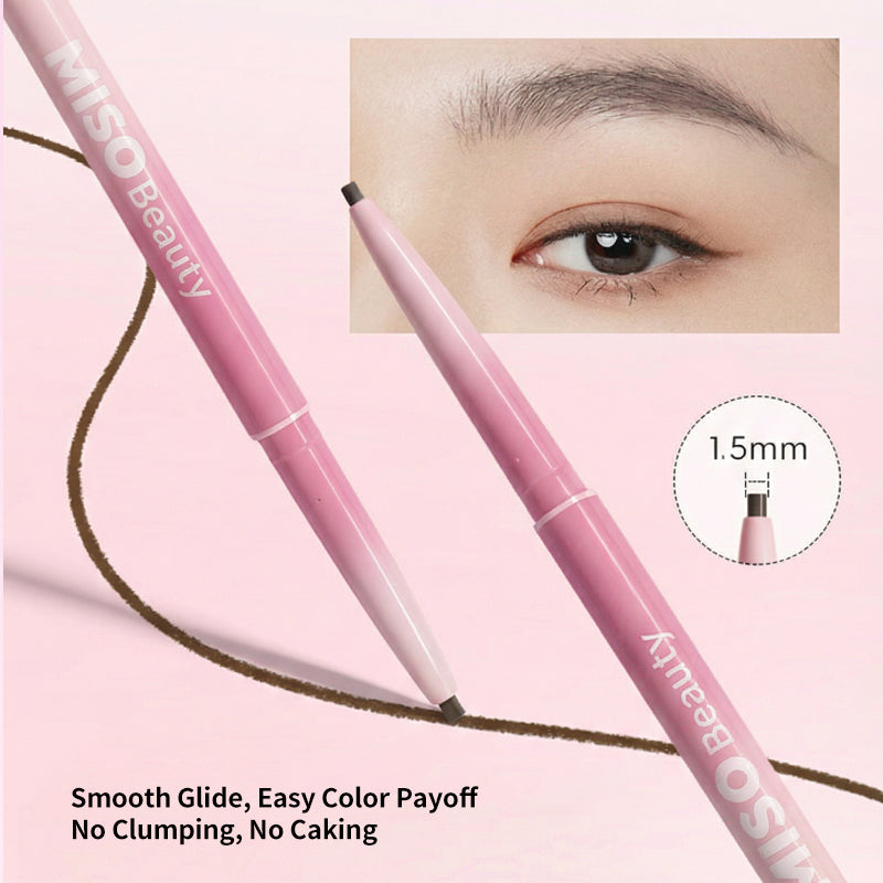 How to use MISO Natural Slim Pencil for brows and eyes